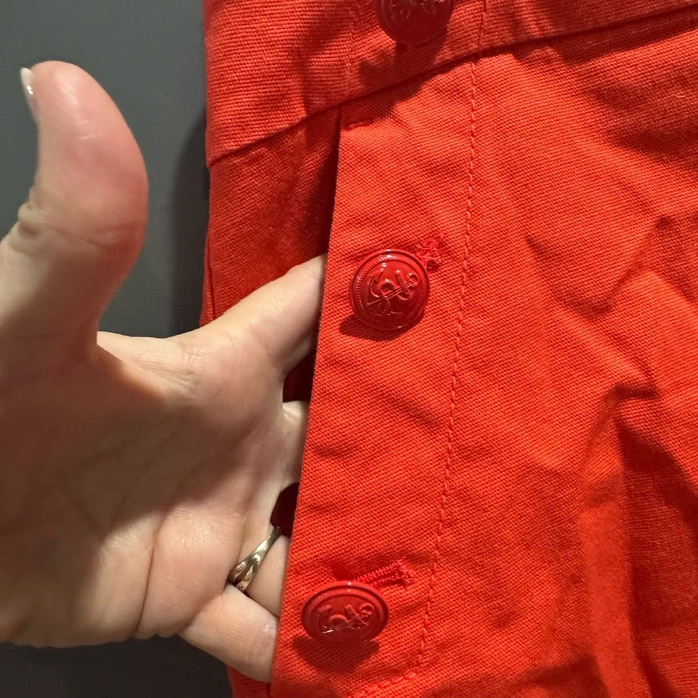 NWOT Loft - The Rivera short- Sailor shorts with decorative buttons - Picture 3 of 9